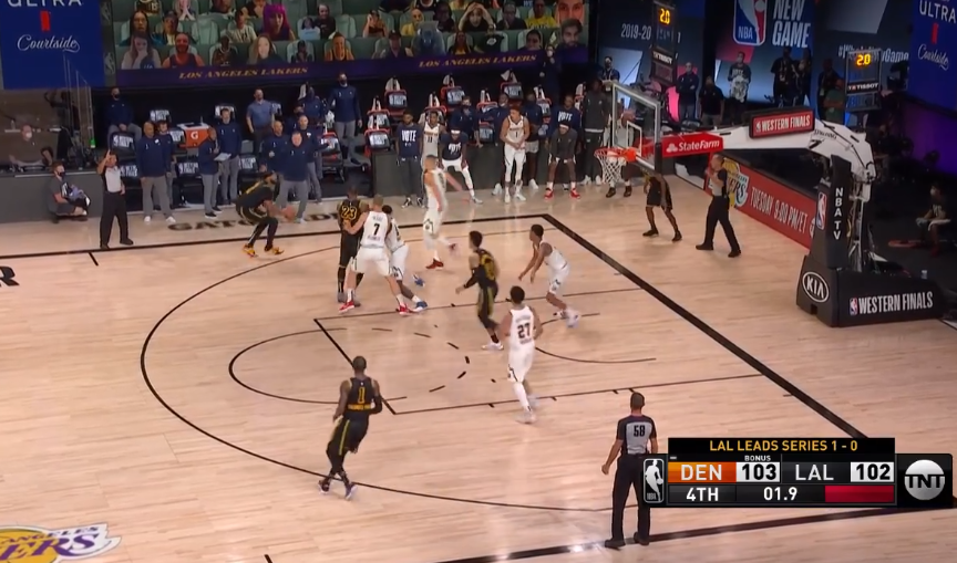 联合国|浓眉哥压哨绝杀！湖人全队都在庆祝！有谁注意到隆多