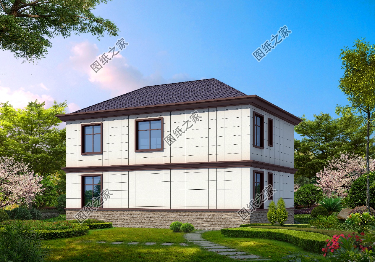 |15万之内的农村二层自建房设计图，适合农村生活，不用借钱就能盖