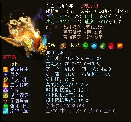 大话西游|大话西游2双终极神兽价值百万？这几只神兽值多少