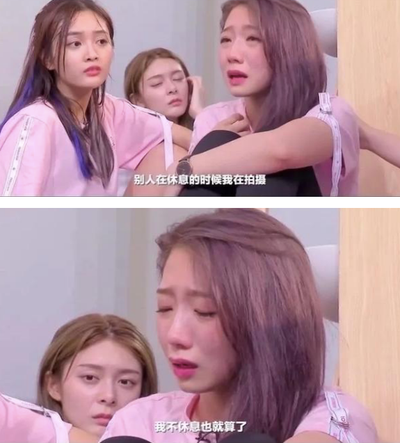 『孟美岐』孟美岐昔日崩溃大哭，责备自己对不起舞台，吴宣仪递纸巾傅菁无视