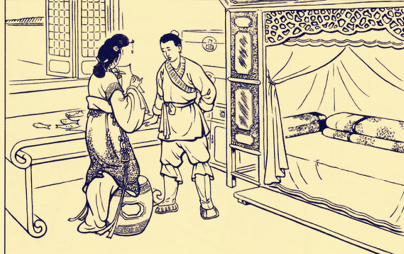 风云视角|民间故事：寡妇半夜如厕，撞见婢女溜进小叔子房间，牵出一桩丑事