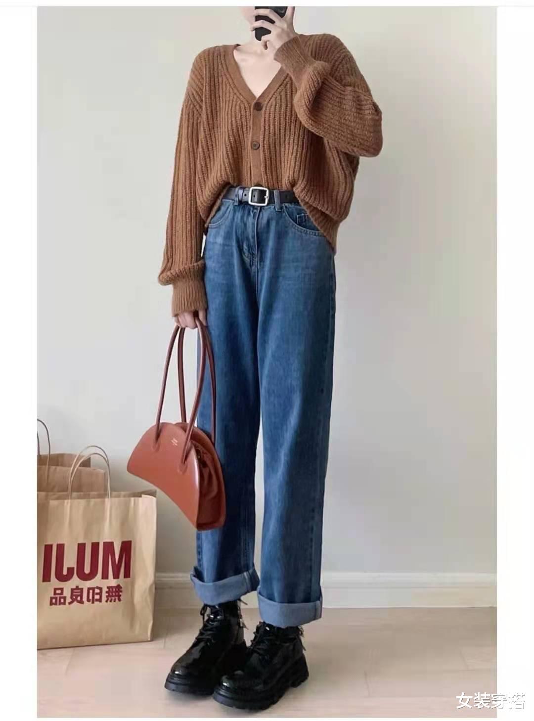 女装穿搭|初秋牛仔裤怎么搭配上衣好看