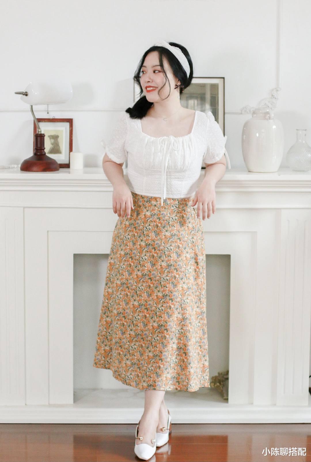 小陈聊搭配|胖女孩如何穿仙女裙才好看？120斤的身材时尚博主给你示范