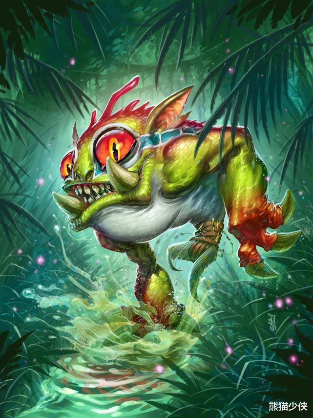 |酒馆战棋原画第五期—鱼人篇(哇哇哇拉拉哇拉)