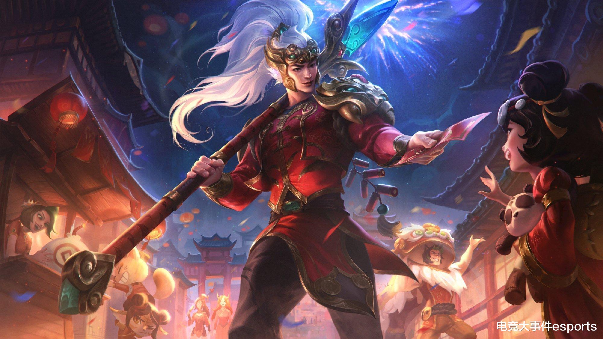 提莫|2022年LOL虎年限定皮肤来喽！瑟提忙着去舞狮，小炮和提莫组CP