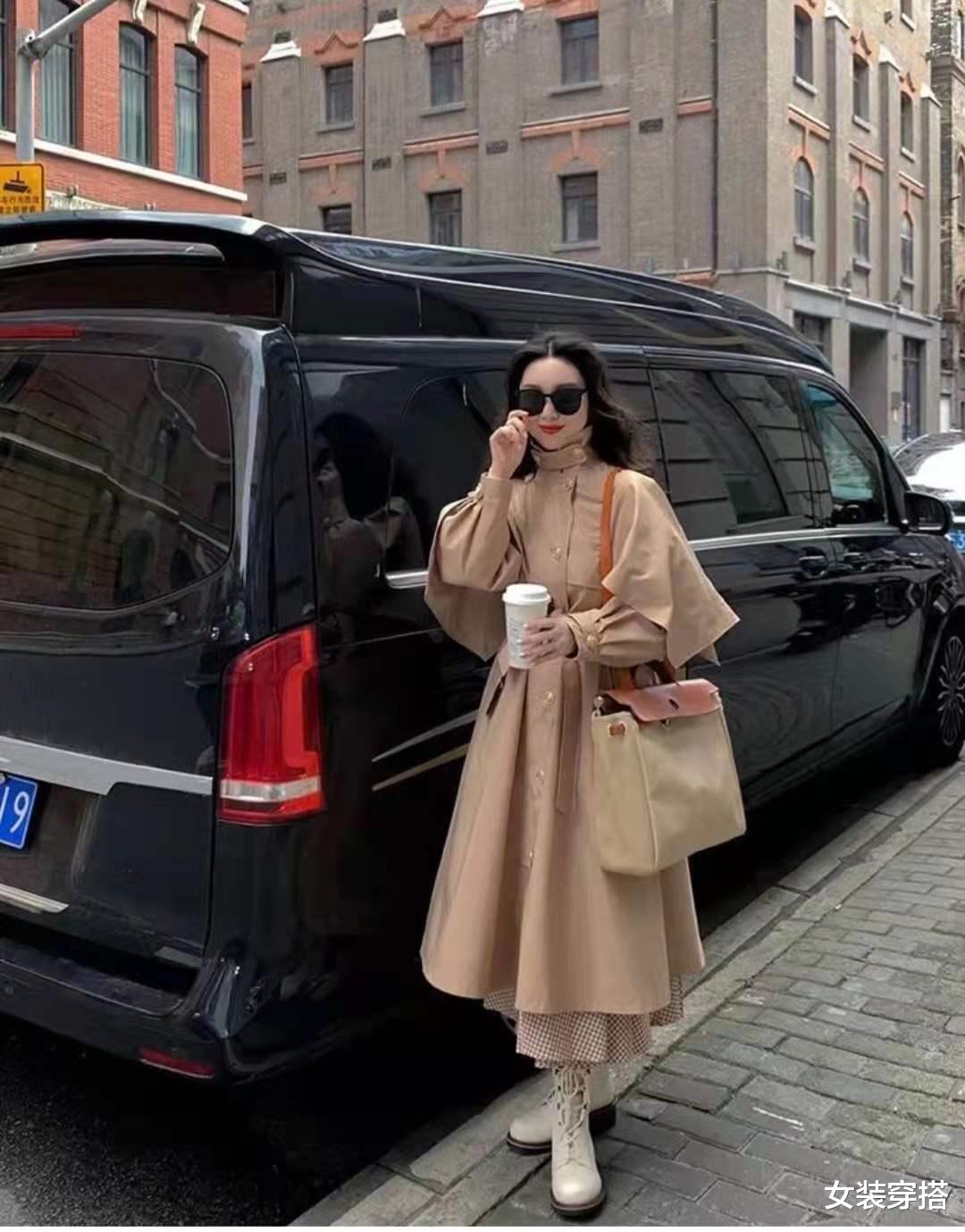 女装穿搭|风衣搭配什么裤子和鞋子好看