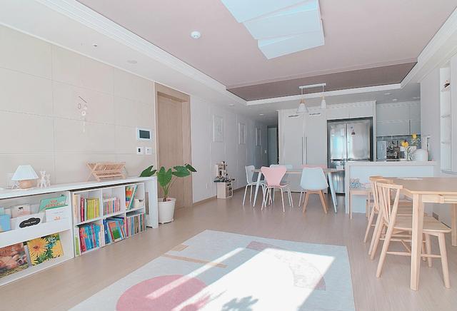 韩国宝妈一人带娃,将119㎡收拾得井井有条一尘不染,满满的归属感