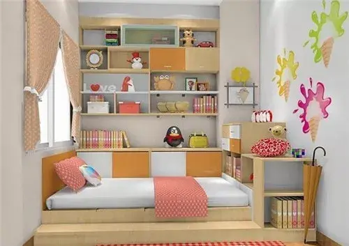 小户型儿童房装修设计的福音,再也不用担心房子面积不够用啦!