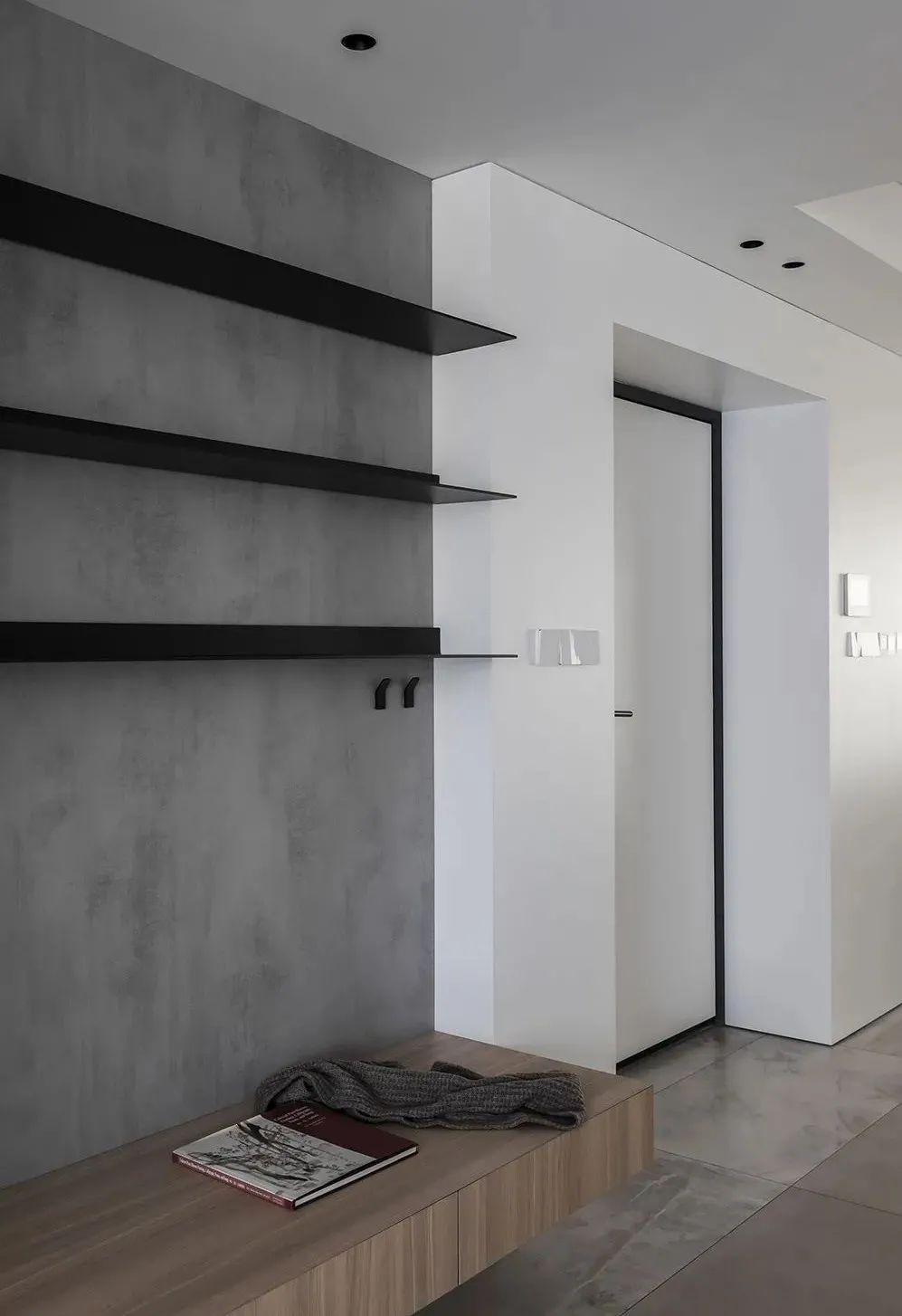 整装案例丨黑白灰极简风经典案例推荐，2只猫主子的4室大宅