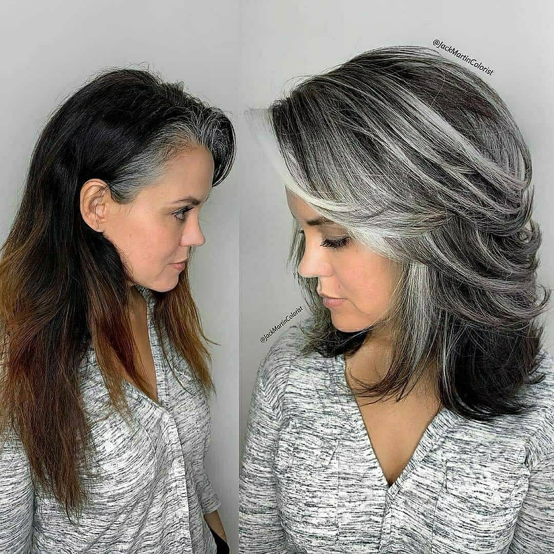 短发|换发型堪比换脸，头发花白的大姐也能年轻好几岁，你看美不美