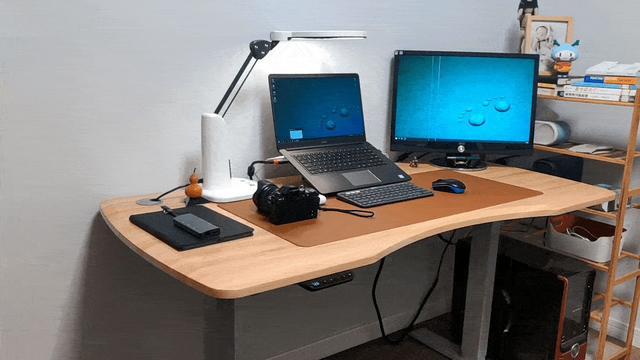 朴实无华，从实用和整洁出发的书桌改造实战