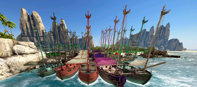 兜妈哎叨叨|Steam生存游戏排行榜，海盗游戏《ATLAS》海龟船像海上钢铁堡垒