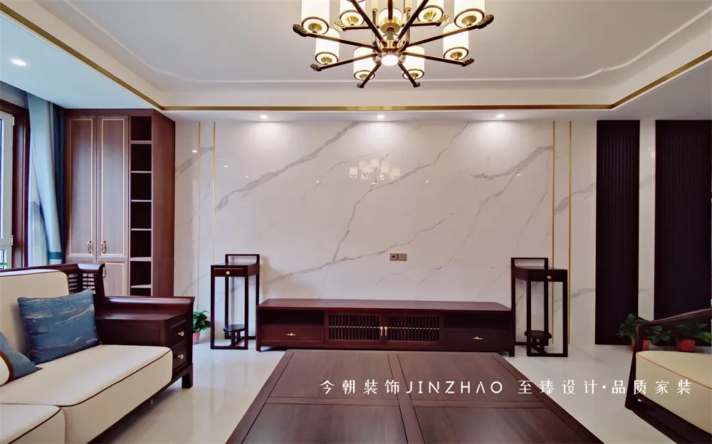 |实景 | 润德天悦城170㎡，打造简约生活化的新中式