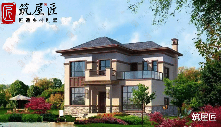 农村自建别墅如何规划户型？这款定制别墅设计理念供参考