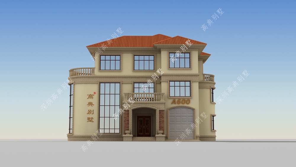 这款欧式风格的自建别墅,如果建在农村,肯定引起轰动。