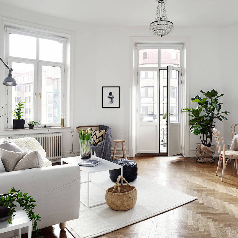 |70平纯色一居，柔和明亮的北欧风设计，一个人的温馨小窝