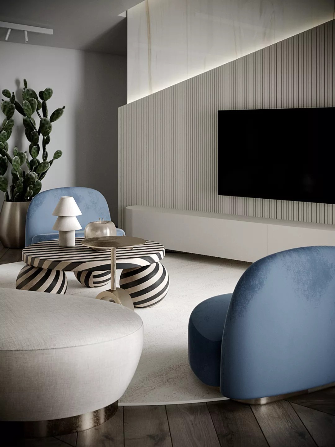 150㎡现代轻奢,有品味的生活!