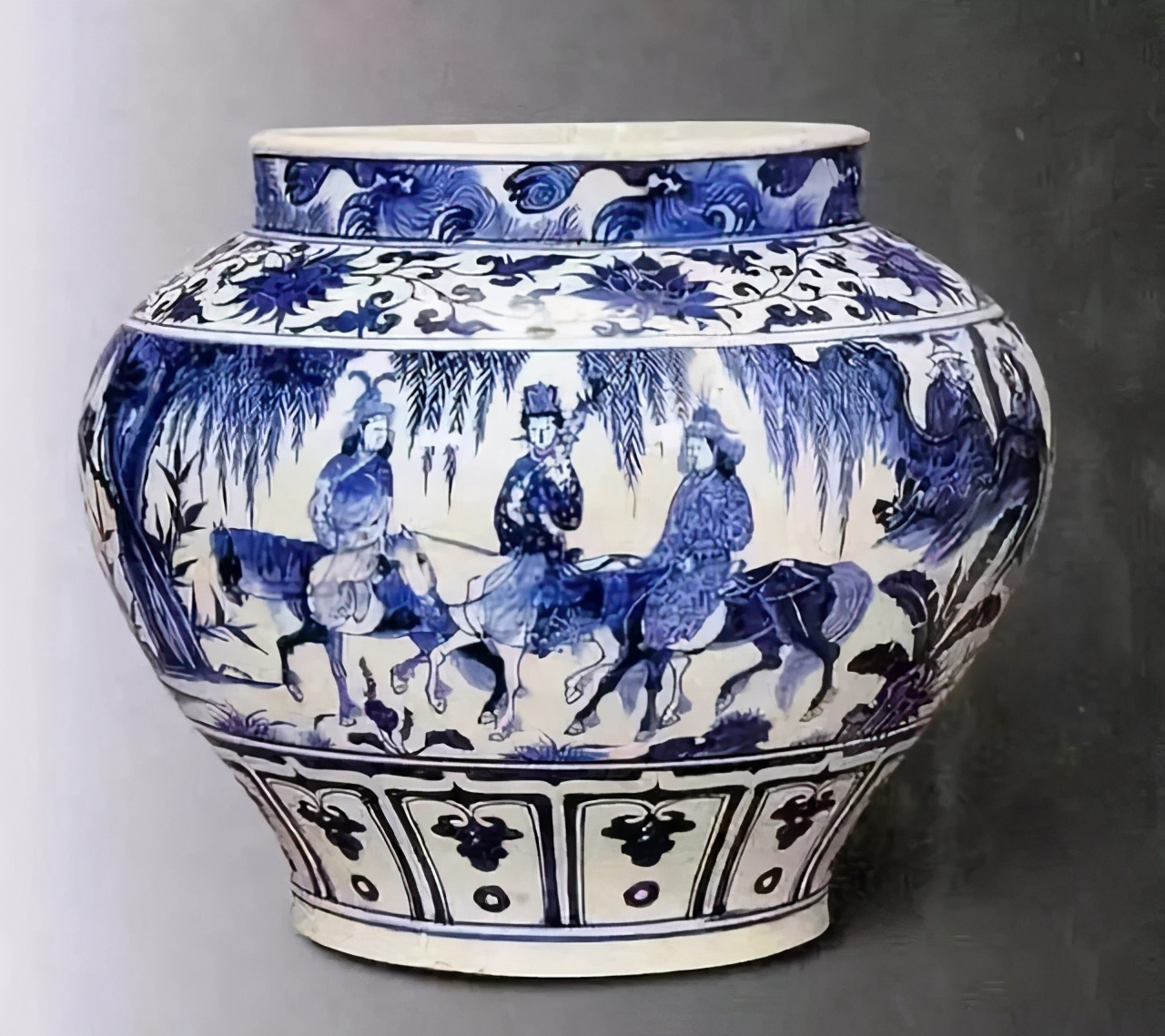 |历代古瓷人物纹饰,辨各时代的不同特征