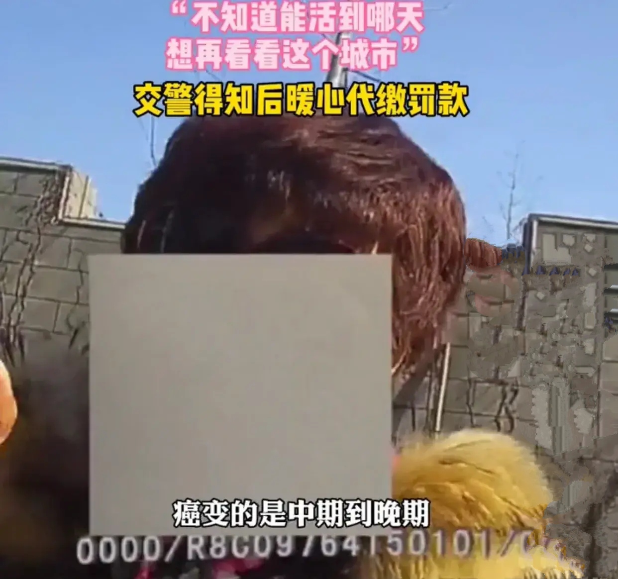 社哥见解 安徽宣城一女子乳腺癌中晚期逆行去化疗被拦交罚款，交警得知暖心代缴罚款！