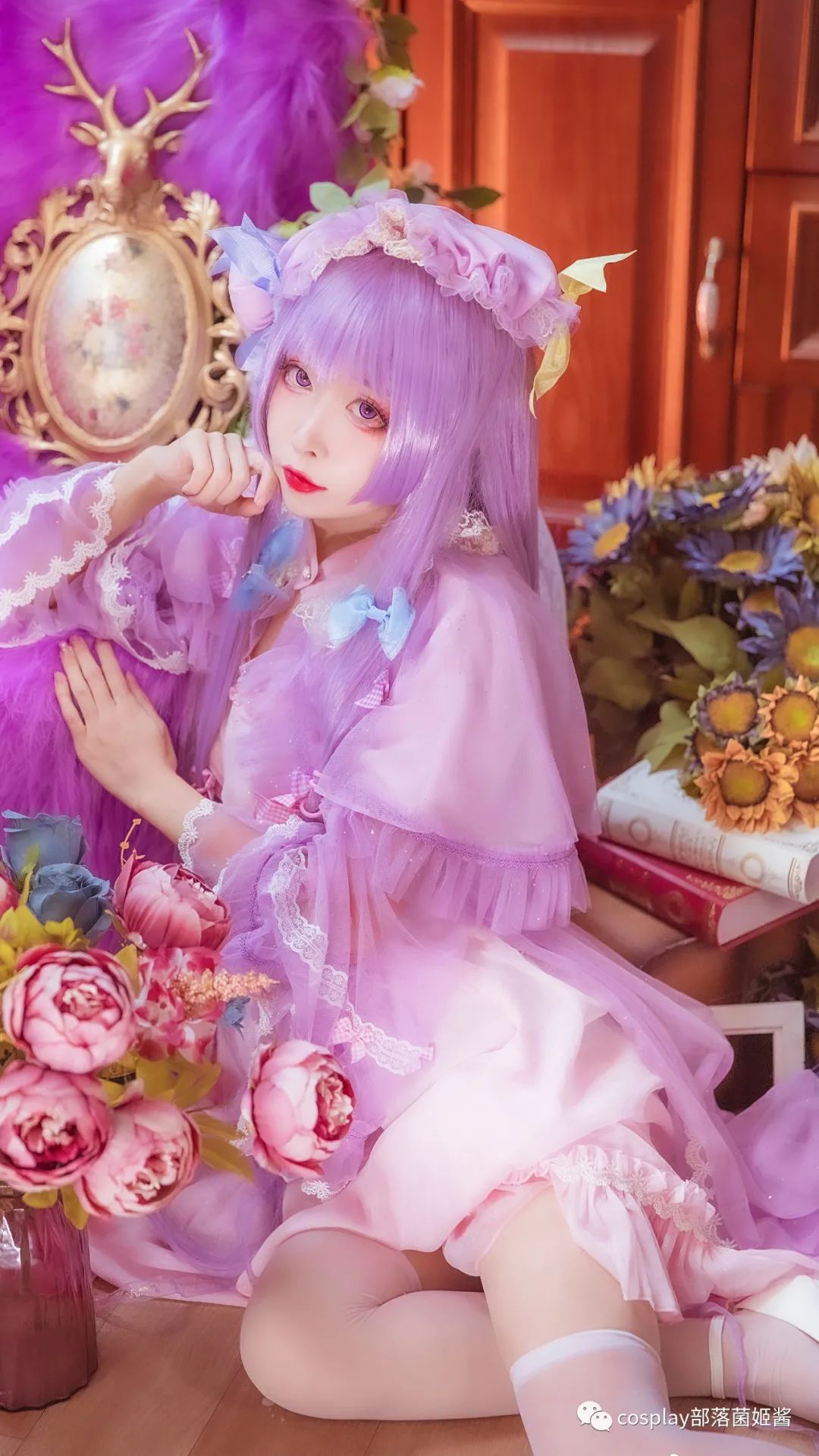 非人哉|cos：东方project帕秋莉cos正片@仙子?