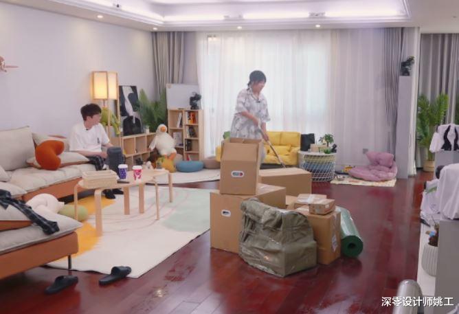 《毛雪汪》的家太有魅力，清新中带点复古气息，被他家双入口厨房圈粉