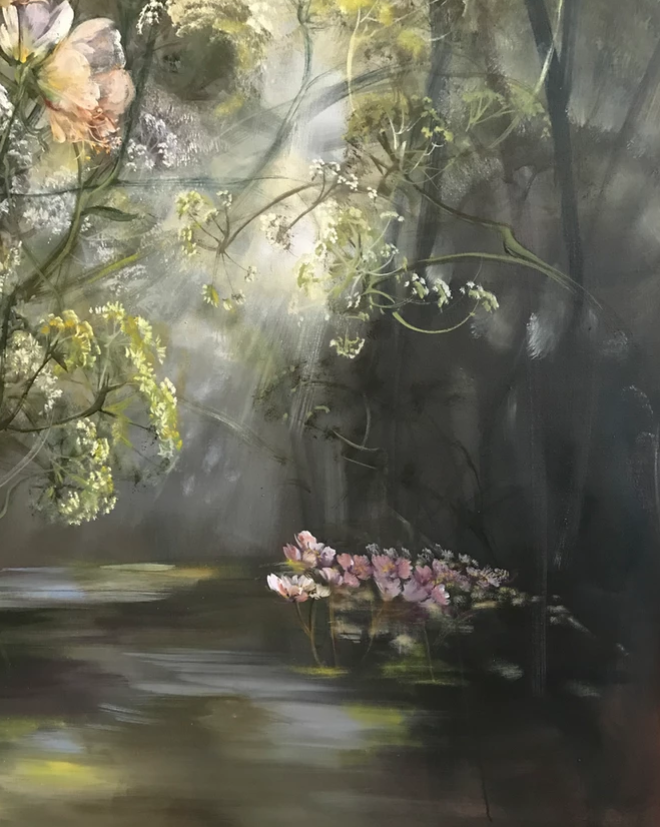 收藏家 她买下一座废弃城堡，花10年用画笔打造3000㎡绝美画室！