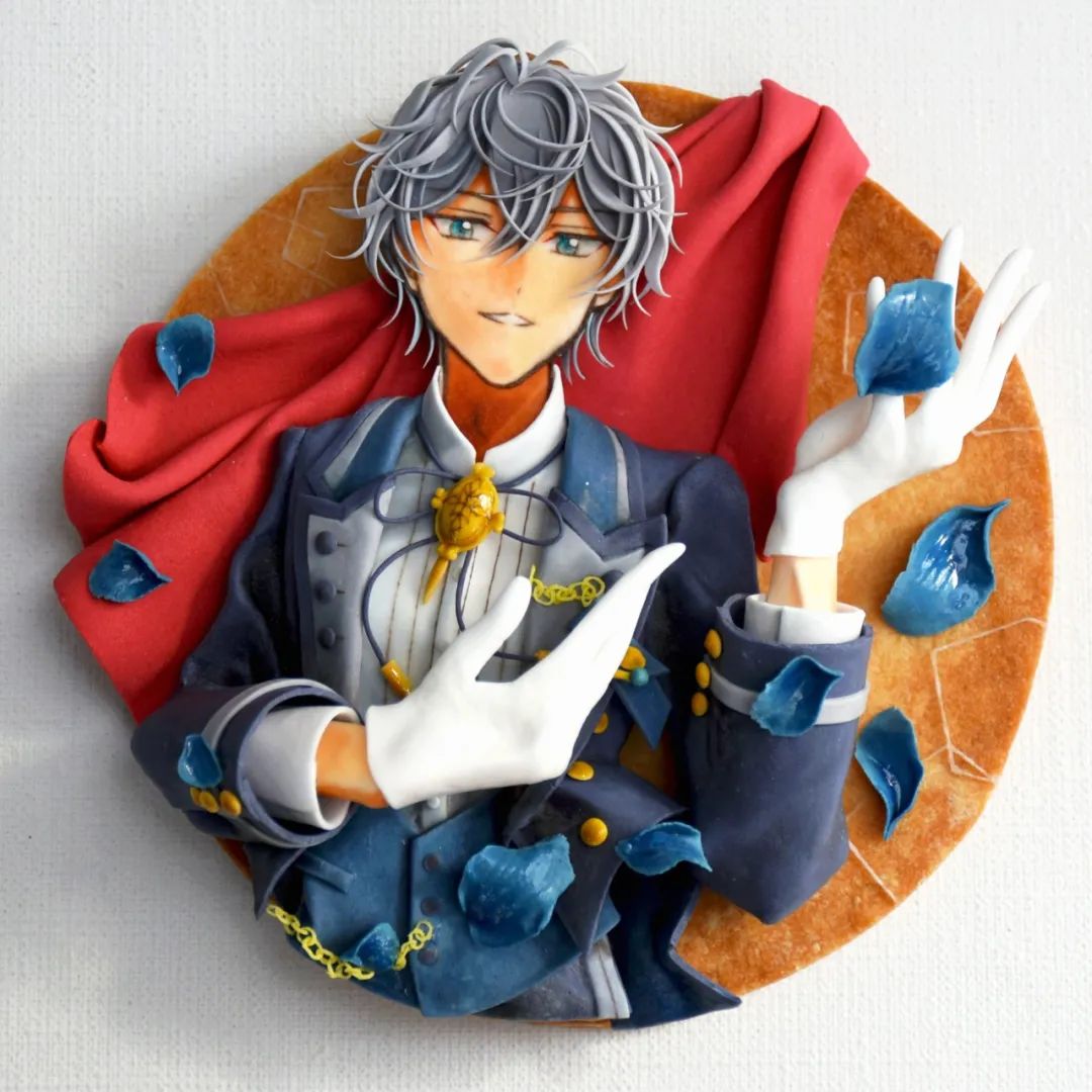 小姐姐|日本小姐姐做出3D动漫蛋糕,比手办还精致!根本舍不得下口