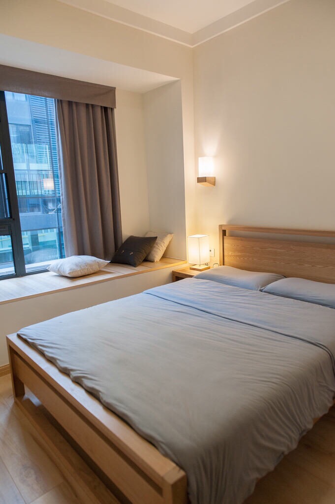 |最喜欢的实木装修，还没通风老婆就要搬进去住，也不怕异味