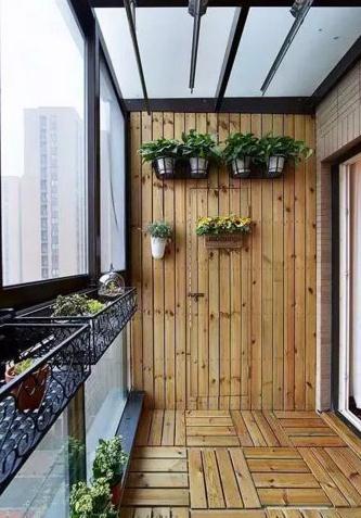 越来越多人阳台不铺瓷砖了,现在都流行这样设计,既美观又实用