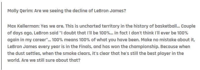 勒布朗·詹姆斯|利拉德：阿杜是最好的球员！刚刚传来詹姆斯最新消息，新王上位了