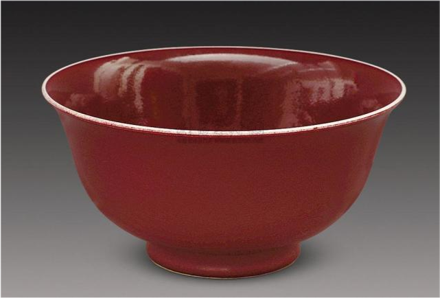 翡翠|明代瓷器中的红玫瑰 —— 宣德红釉