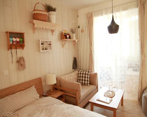 |晒晒我的50㎡小窝，装修看着像公寓，闺蜜走之前说活该我单身！