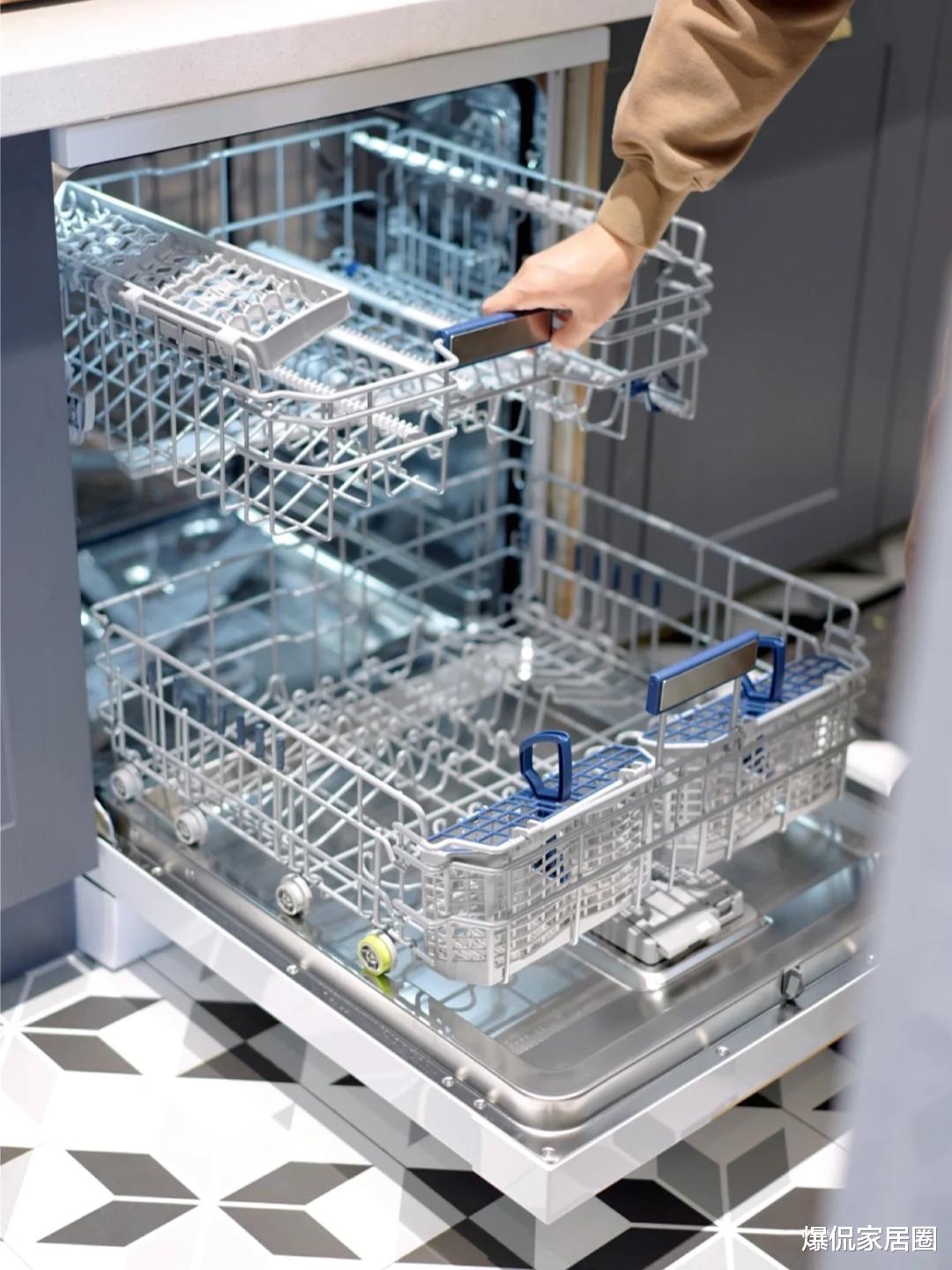 洗碗机|装修过3套房子,总结了11条厨房装修“小经验”,希望大家避坑!