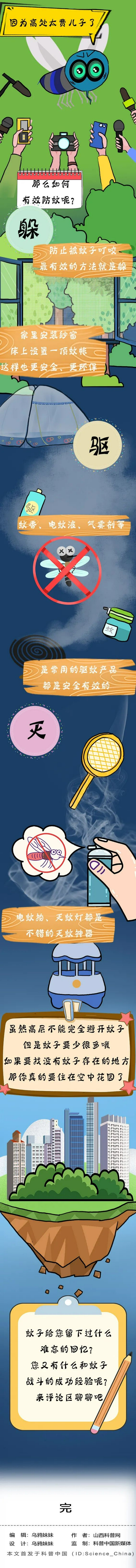 蚊子 蚊子究竟能飞多高？为什么不管住几层都有？