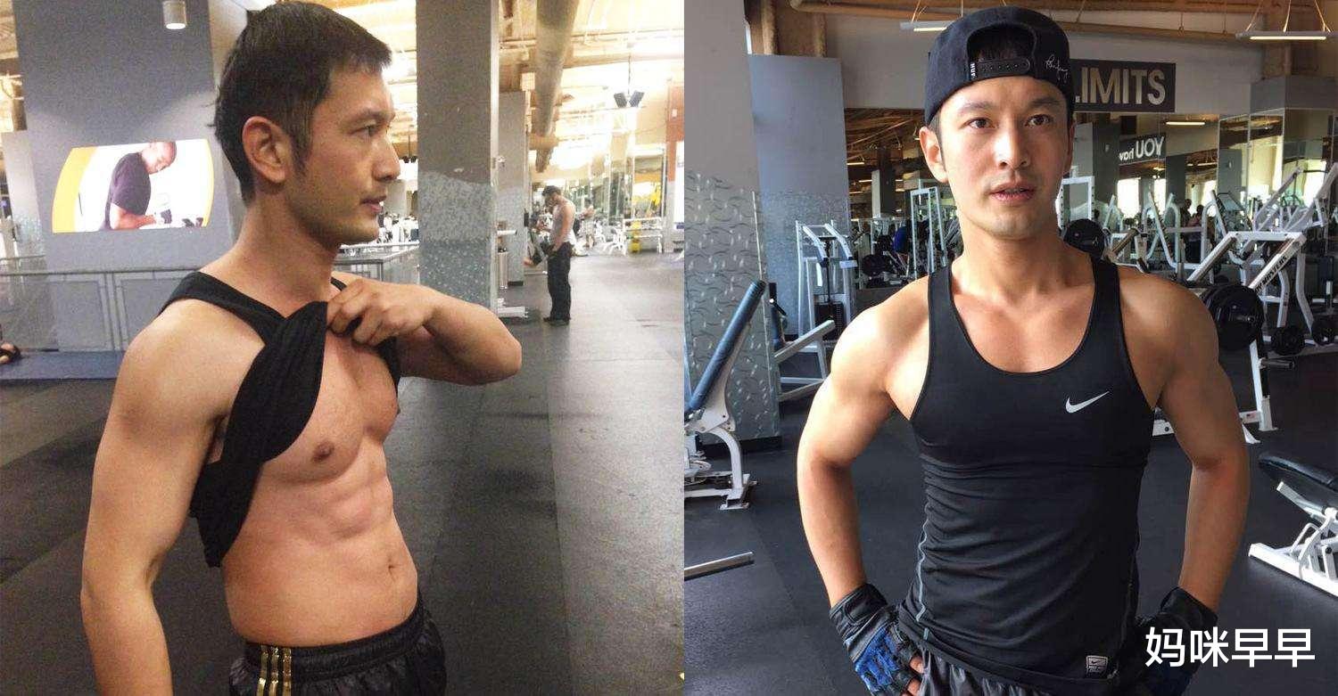 黄晓明|43岁黄晓明瘦成小鲜肉，网友：赚钱多，不能痛快吃，有什么乐趣