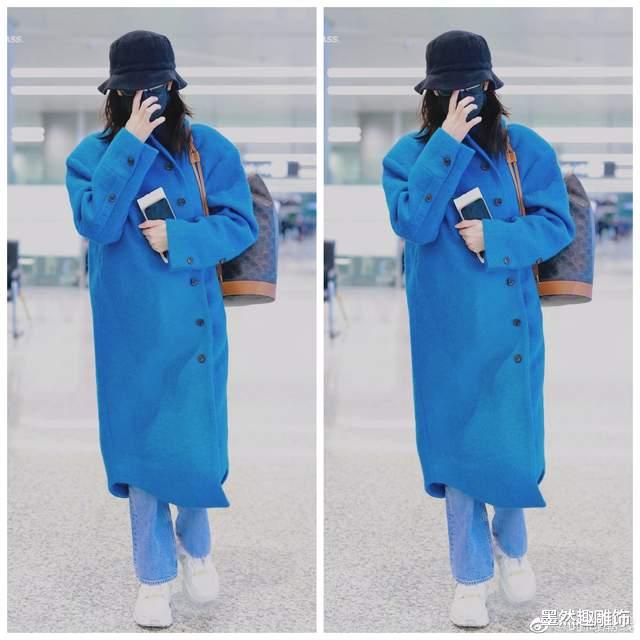 迪丽热巴|13位女明星的机场穿搭,热巴全程遮脸,杨幂时尚,冯提莫清凉性感