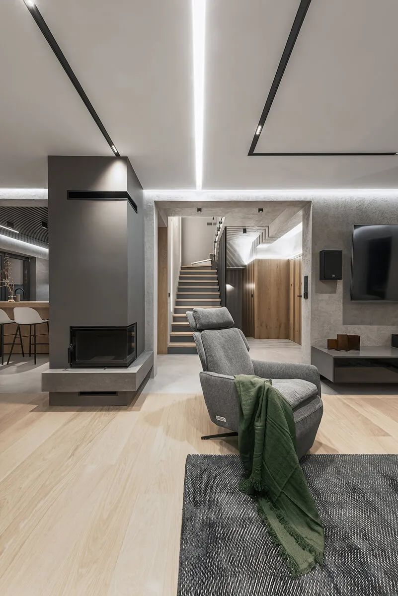 |400㎡雅致公寓,满满的白领风范,化繁为简,高级感已经藏不住了