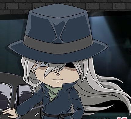 绿叶妈妈|名侦探柯南黑衣组织Q版立绘，琴酒可爱憨厚，波本&贝姐CP感满满