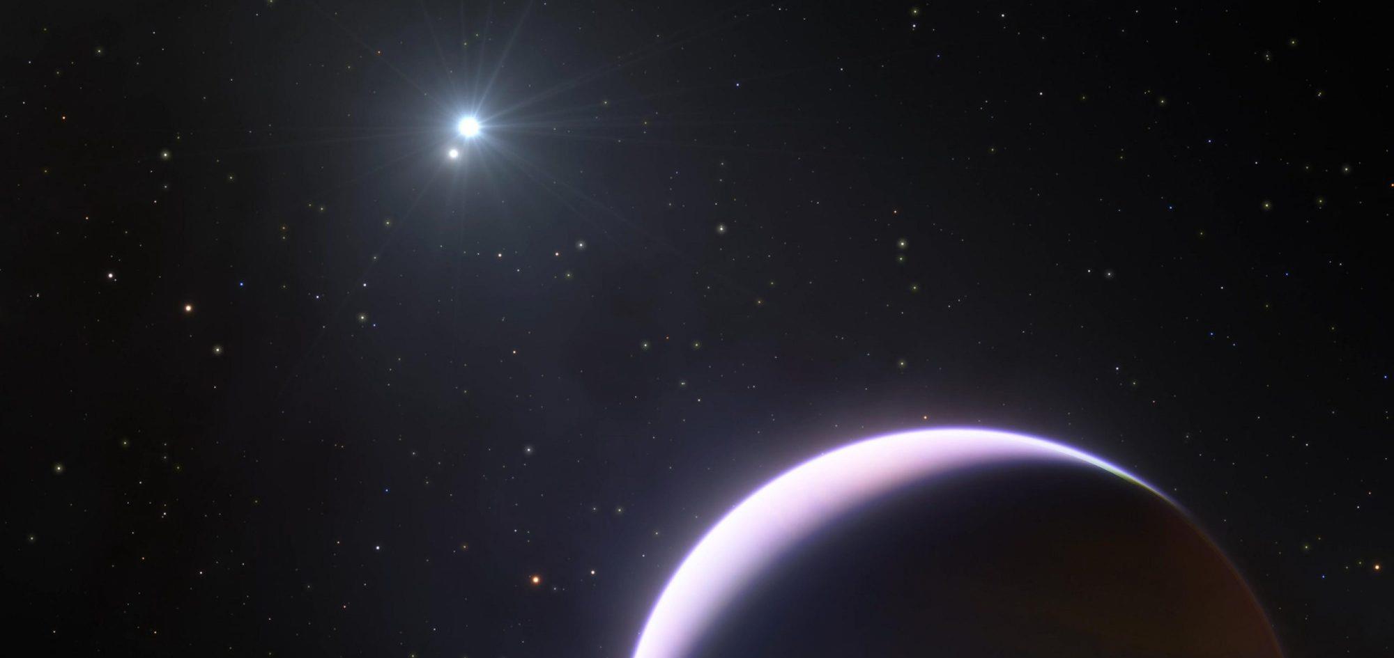在巨星系中发现的系外行星挑战了我们对行星形成的思考