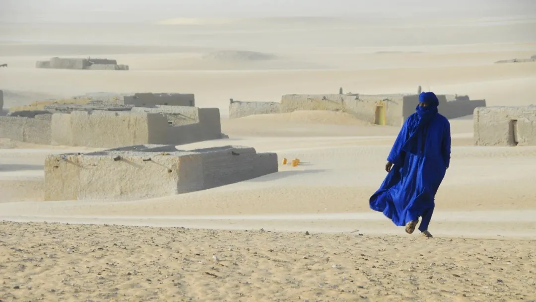 撒哈拉沙漠 撒哈拉沙漠上的“蓝人”