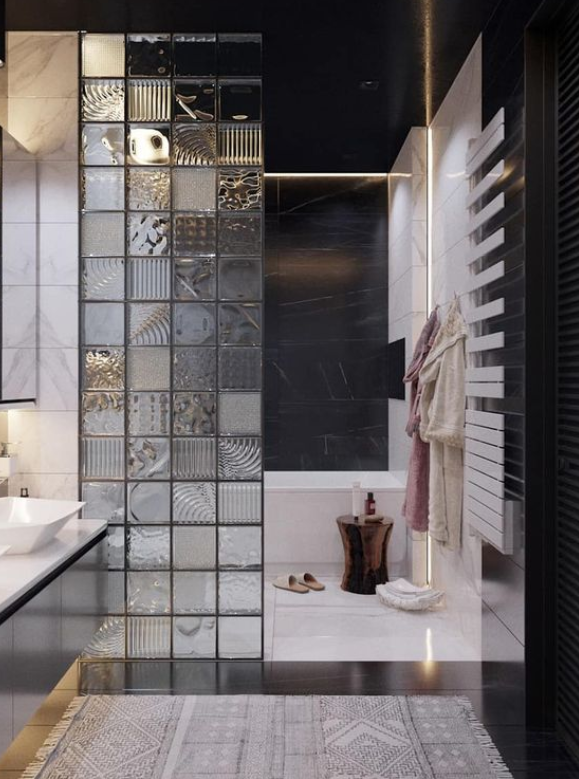 把家里的实墙隔断都拆了吧,换成这种采光更好,有档次有颜值