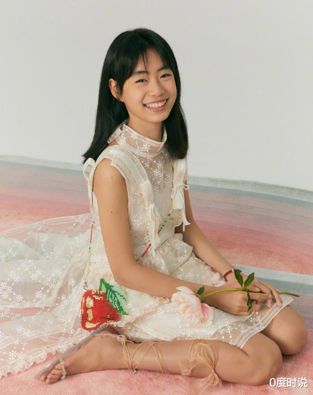 0度时说|最美星二代出现！佟大为女儿高度还原王祖贤模样，13岁接近一米七