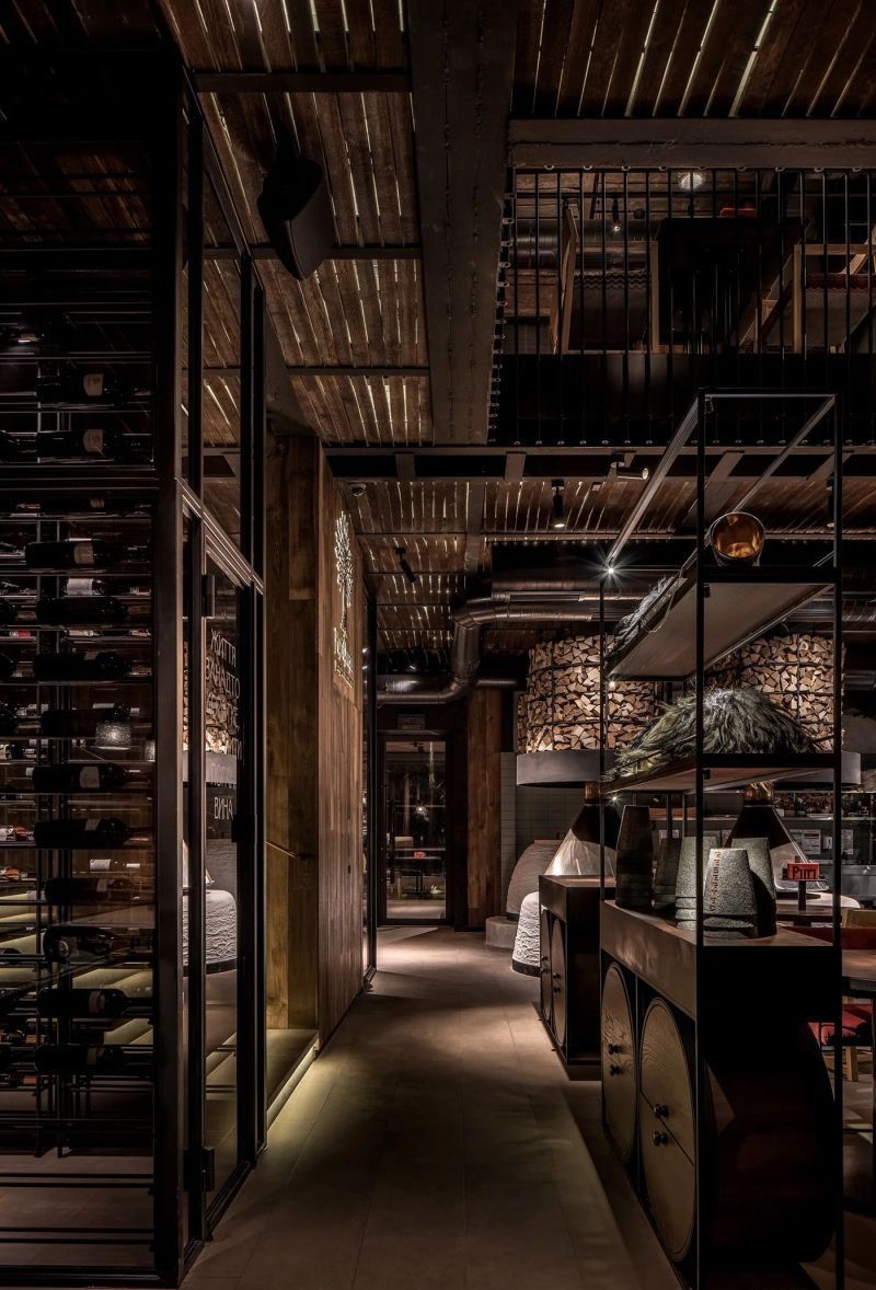 餐厅设计 | 格鲁吉亚复古的“开放式厨房”