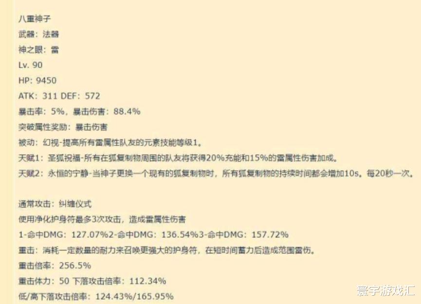 雷神|原神：八重神子是雷系甘雨？大范围雷暴输出爆炸 队伍配置却是难题