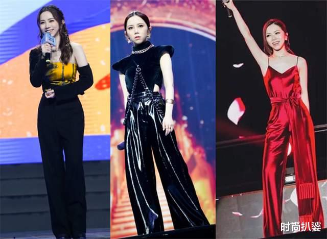 邓紫棋|邓紫棋真的逆袭了?同场遇上热巴刘亦菲也不输,穿搭时髦显比例