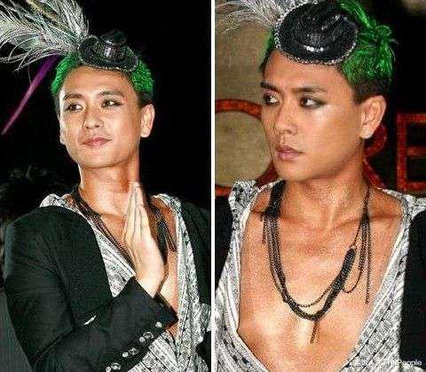 明星素颜|为美白脱腿毛,秀细腰细腿,还化烟熏大浓妆,好好做男人不好吗?