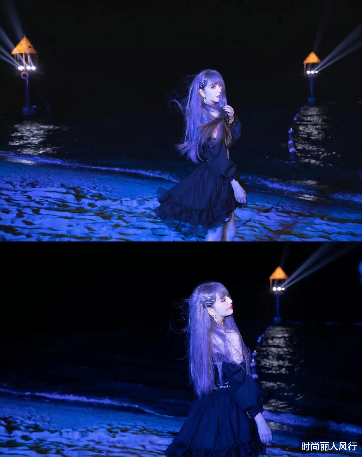 时尚丽人风行 佟丽娅首个女团造型正式曝光！穿暗黑系戴廉价假发，终于美了一点