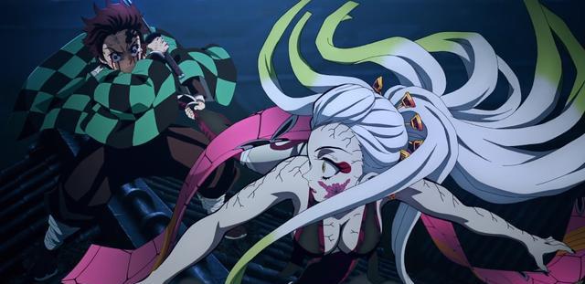 炭治郎|鬼灭之刃:炭治郎血怒,眼睛一红,继国缘一附身,差点就杀了堕姬