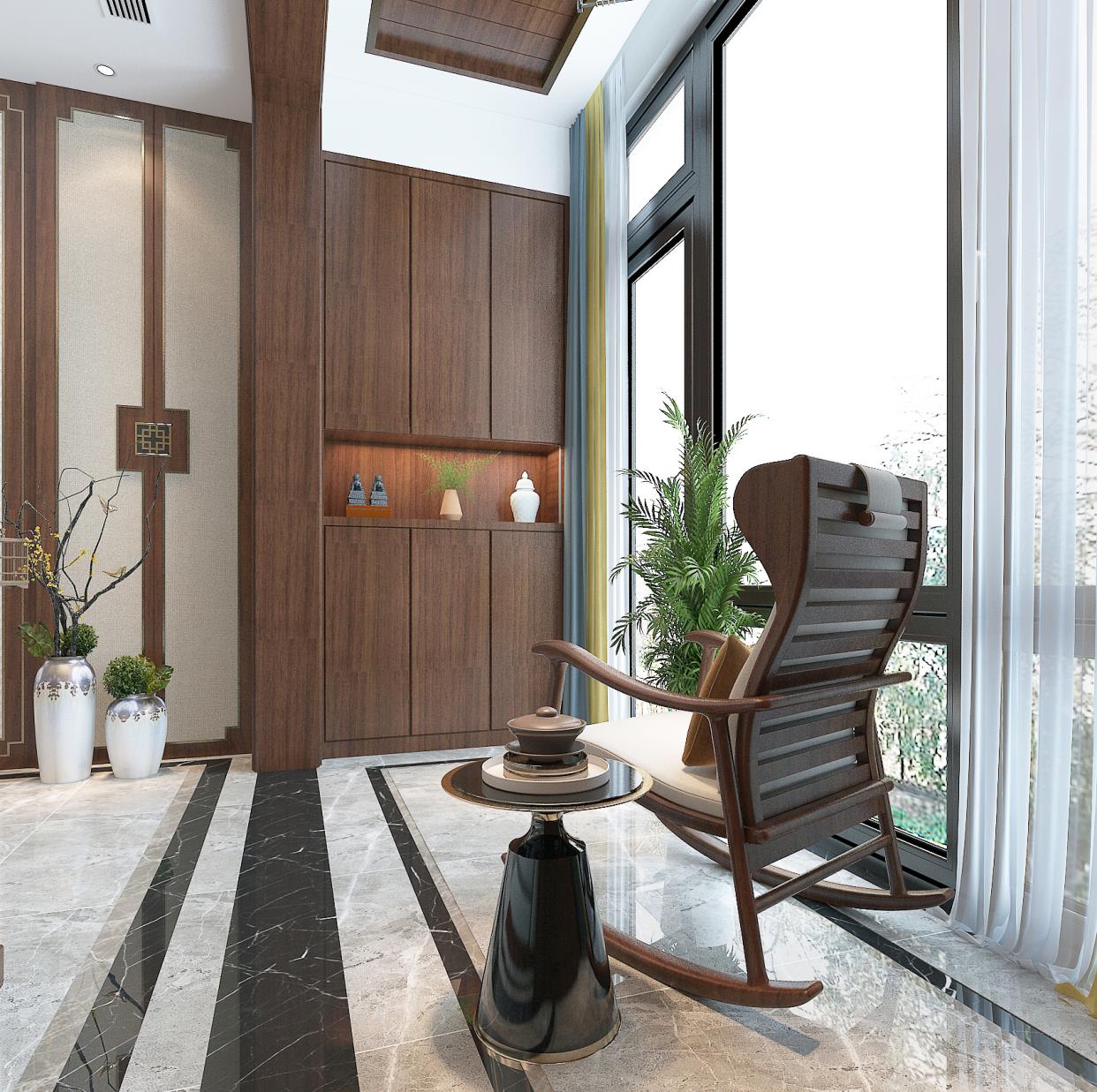 新帝雅|上海夫妻的新房装中式,三层别墅,虽然面积不大,装出来却很温馨