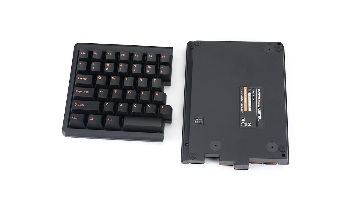 5g手机|BaroccoMistel密斯特MD770分体式机械键盘拆解简评